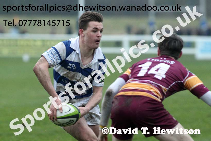 Tynedale v Sedgley Park, Tynedale Park, Corbridge, Northumberland. Photo: David T. Hewitson/Sports for All Pics